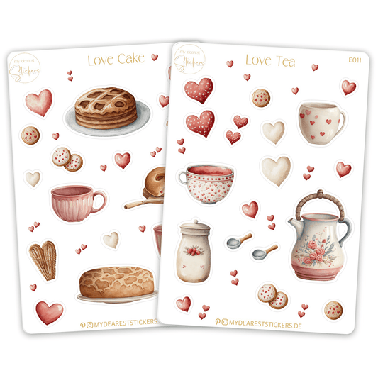 Love Cakes - My dearest Stickers Shop