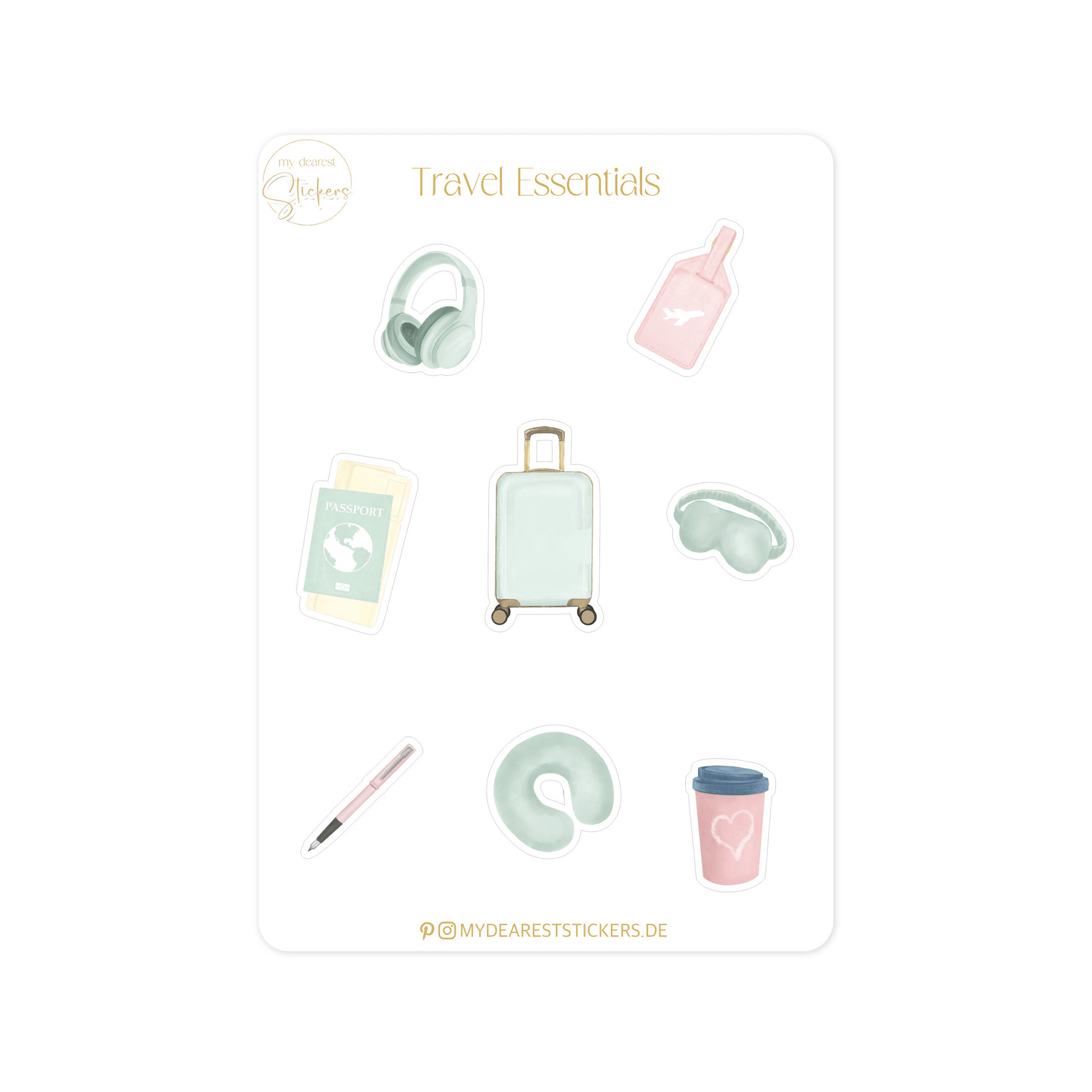 Travel Essentials - My dearest Stickers Shop